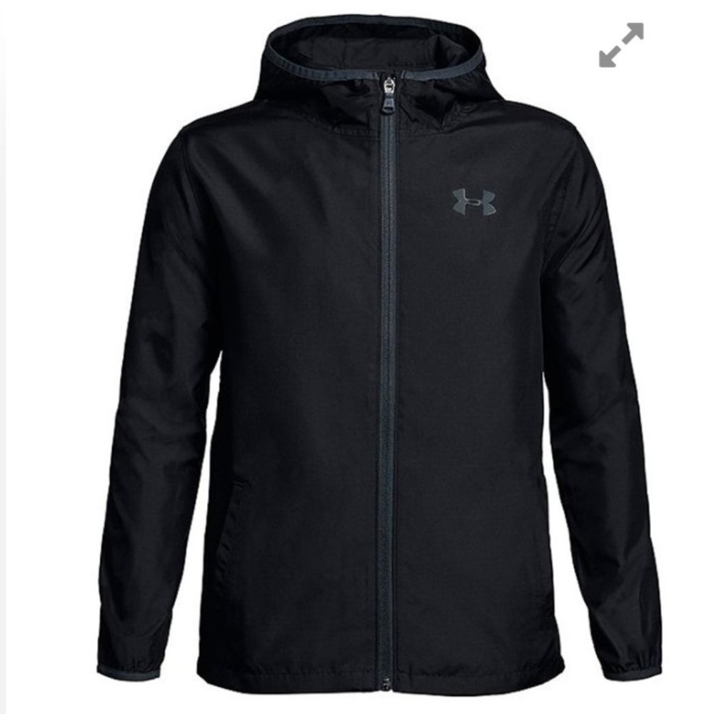 Under Armour Water Repellent Boys Windbreaker (never worn) Size Youth XL